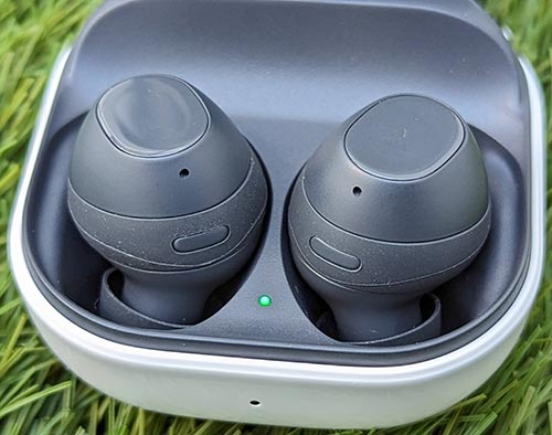 Carregamento Samsung Galaxy Buds FE